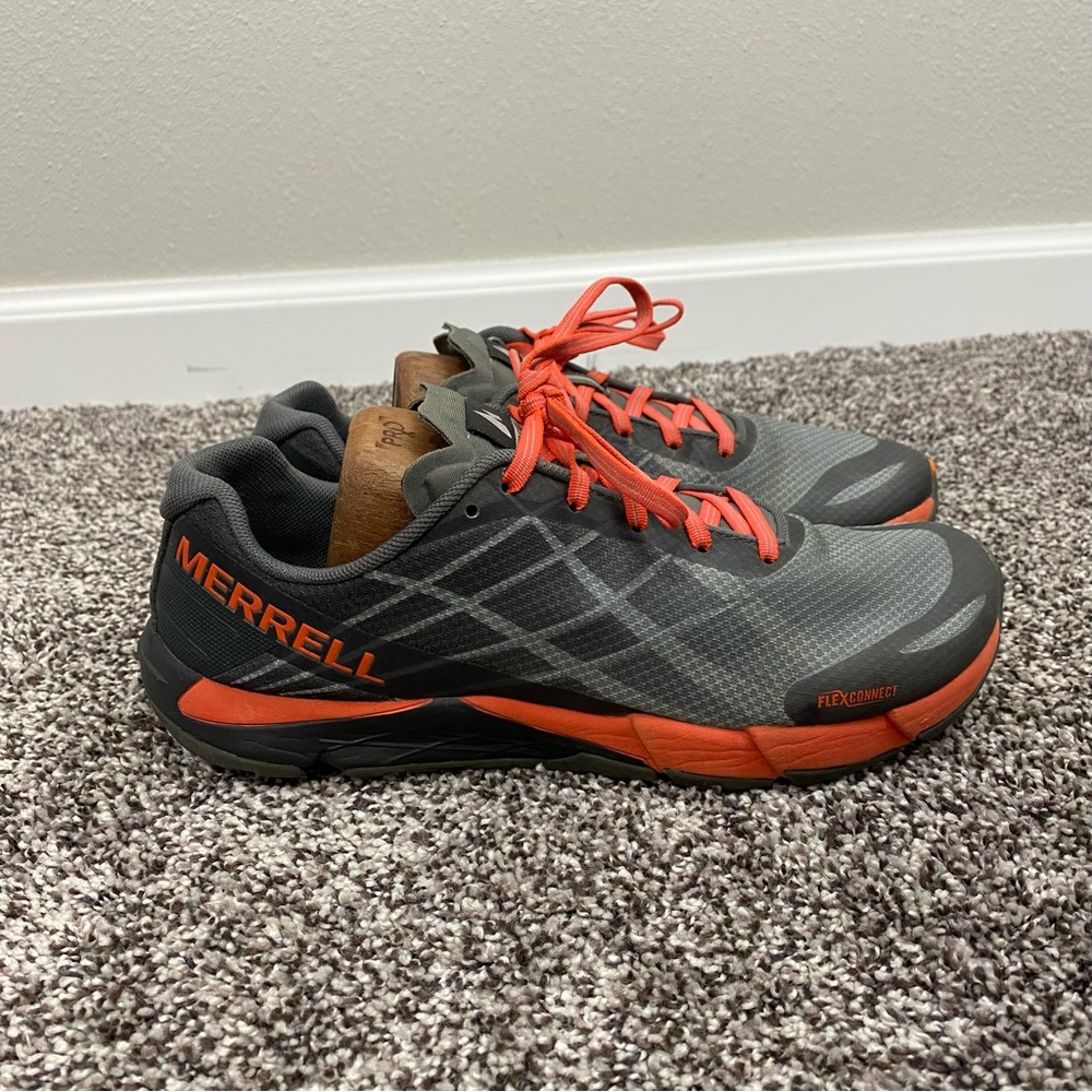 Merrell Paloma Base Access‎ Grey and Pink Climbing Sneakers Woman's Size 8.5